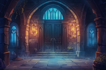 Fototapeta premium RPG_Character_Card