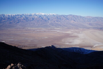 mountains in the morning in Death Valley