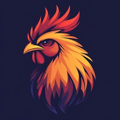 Obraz premium vector chicken logo 