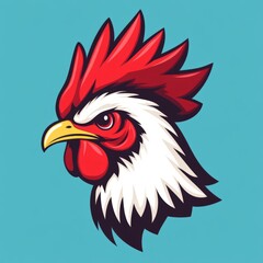 Obraz premium vector chicken logo 