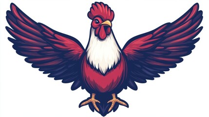Obraz premium vector chicken logo 