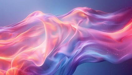 Obraz premium Abstract Colorful Swirling Fabric