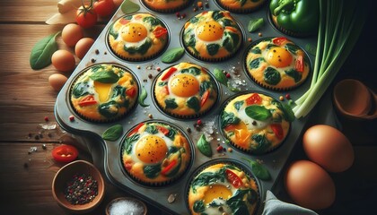 Cupcakes mit Ei