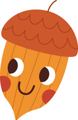 Autumn Acorn Character