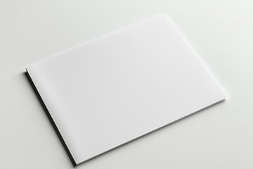 Blank A4 Paper Mockup on Isolated Background created with Generative AI