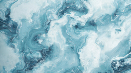 Obraz premium Frozen lake marbled paper background