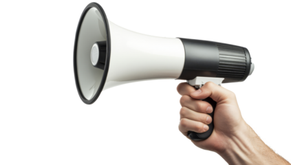 megaphone isolated on white background