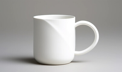 Fototapeta premium White Ceramic Mug