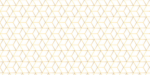 	
Vector abstract hexagonal futuristic geometric backdrop White background and embossed hexagon , honeycomb gold cube hexagon concept design abstract technology background vector wallpaper.