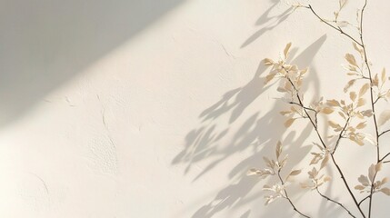 A minimal background with a subtle, textured surface in light beige and soft shadow effects, copy space, High quality, + --ar 16:9 --v 6.1 Job ID: f14e5952-92c0-4e77-9286-2f59866f8994