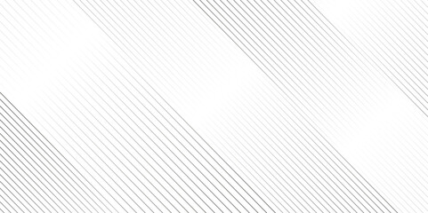 Fototapeta premium Vector gradient gray line abstract pattern Transparent monochrome striped texture, minimal background. Abstract background wave line elegant white striped diagonal line technology concept web texture.