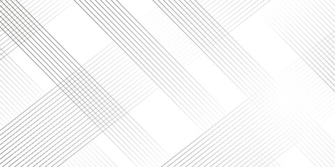 Fototapeta premium Vector gradient gray line abstract pattern Transparent monochrome striped texture, minimal background. Abstract background wave line elegant white striped diagonal line technology concept web texture.