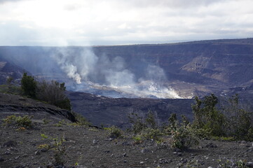 Kilauea volcano in Hawaii