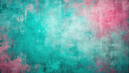 Mid century modern grunge abstract background in teal and pink, mid century, modern, grunge, abstract, background, teal, pink