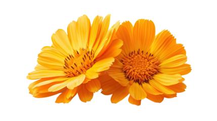 calendula flower transparent background