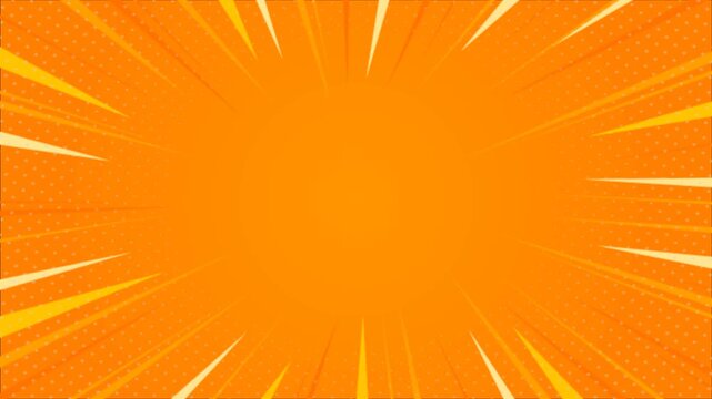 comic cartoon abstract background frame animation footage video