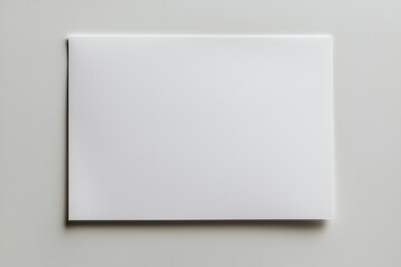 Obraz premium Blank A4 Paper Mockup on Isolated Background created with Generative AI