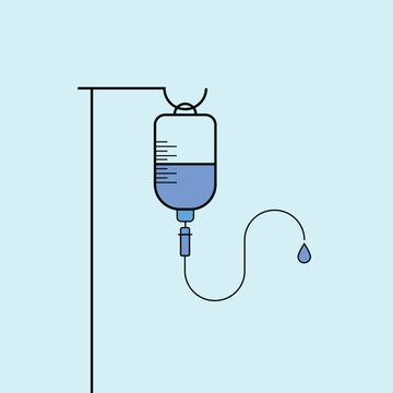 a medical equipment IV fluid bag for blood transfusion and other requirements
commonly used in the hospitals 