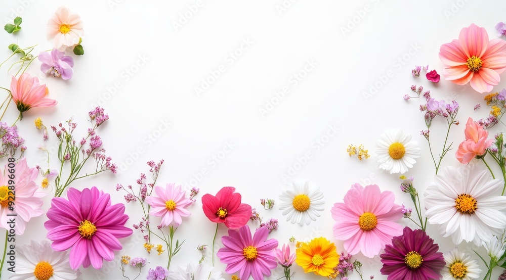 Aufkleber a stunning and beautiful array of a variety of colorful flowers skillfully arranged to create an ama