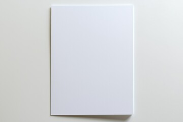 Blank A4 Paper Mockup on Isolated Background created with Generative AI
