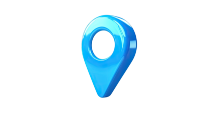 Location pin transparent background