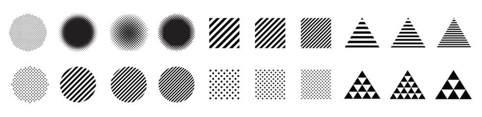 geometric material set