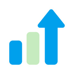 growth duo tone icon