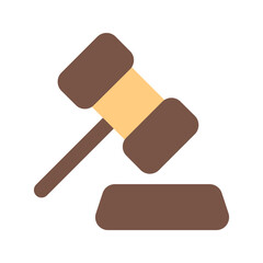auction flat icon