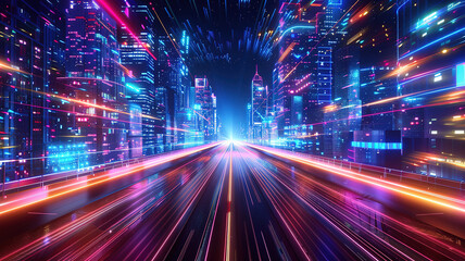 Amazing Global business internet network connection iot internet of things business