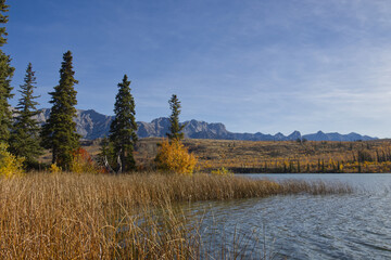 Talbot Lake in the Fall