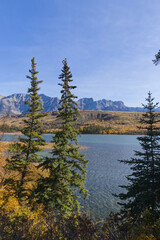 Talbot Lake in the Fall