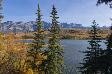 Talbot Lake in the Fall