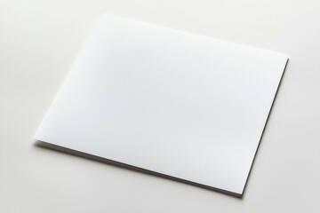 Blank A4 Paper Mockup on Isolated Background created with Generative AI