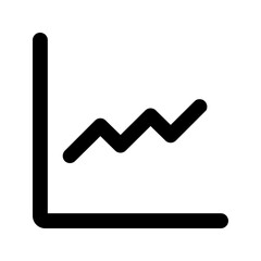 stock market line icon