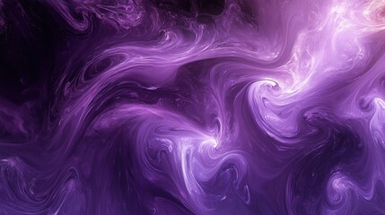 Abstract Purple Swirls: A mesmerizing abstract background featuring swirling purple and white smoke-like patterns, creating a captivating and ethereal visual experience.  