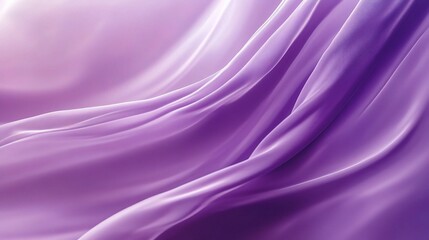 Obraz premium Lavender Dreams: Luxurious purple silk drapes in soft folds, a study in elegance and texture.