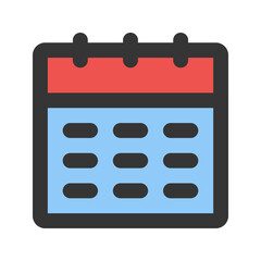 calendar outline fill icon