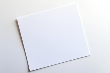 Blank A4 Paper Mockup on Isolated Background created with Generative AI