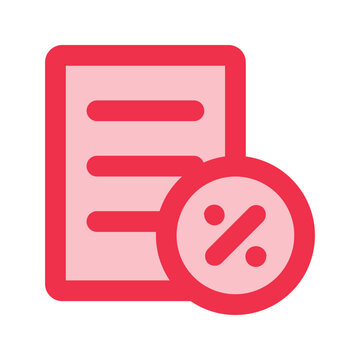 recommend clip art: tax outline fill icon