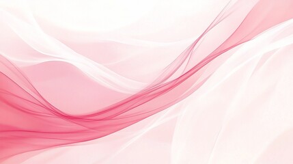Soft Pink Drapery: Abstract background with flowing pink fabric and delicate white accents