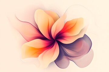Obraz premium abstract background with flowers