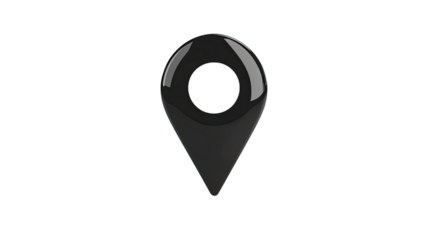 Location pin transparent background