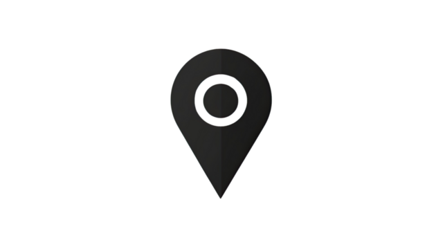 Location pin transparent background