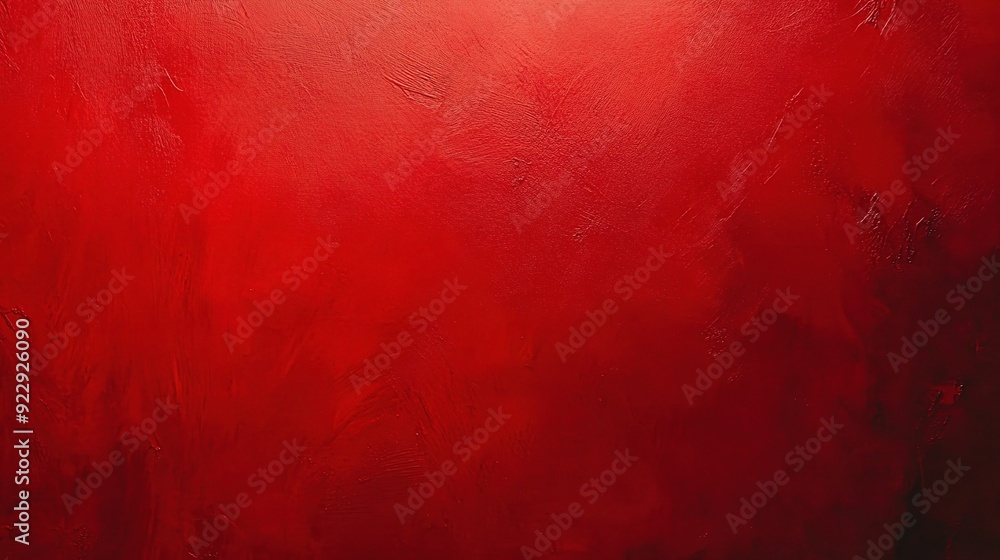 Poster crimson canvas: a vibrant red textured background with a subtle vignette, perfect for bold designs a