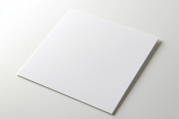 Blank A4 Paper Mockup on Isolated Background created with Generative AI