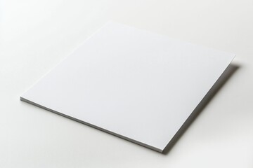 Blank A4 Paper Mockup on Isolated Background created with Generative AI