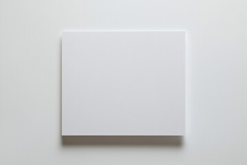 Fototapeta premium Blank A4 Paper Mockup on Isolated Background created with Generative AI