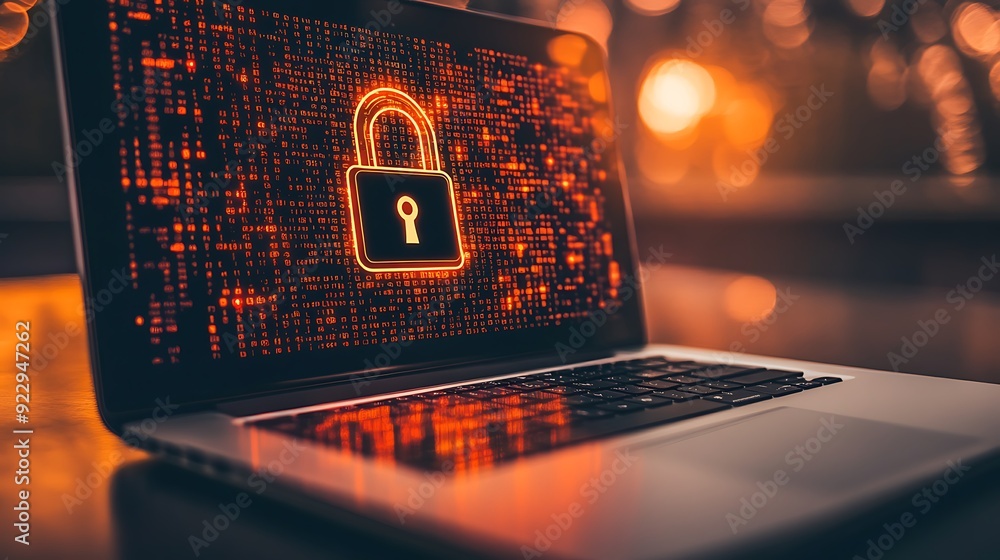 Poster enhancing security: the role of cybersecurity in protecting digital data and personal information