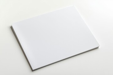 Blank A4 Paper Mockup on Isolated Background created with Generative AI