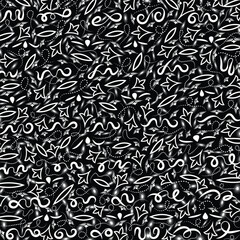 Collection of simple geometric seamless ornamental vector leaf's patterns and swatches. White and grey geometric oriental backgrounds.